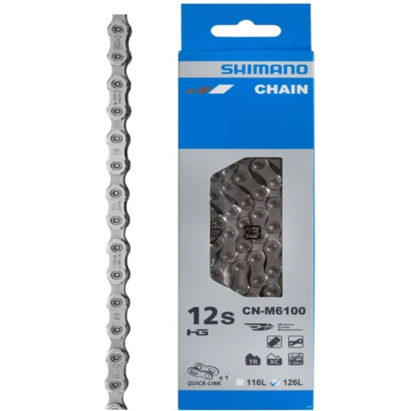 SHIMANO - Cadenilla Shimano CN- M6100 12 Vel 126 L