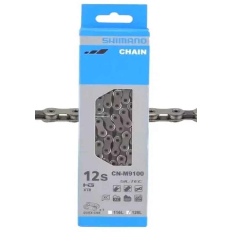 SHIMANO - Cadenilla Shimano CN- M9100 12 Vel 126 L