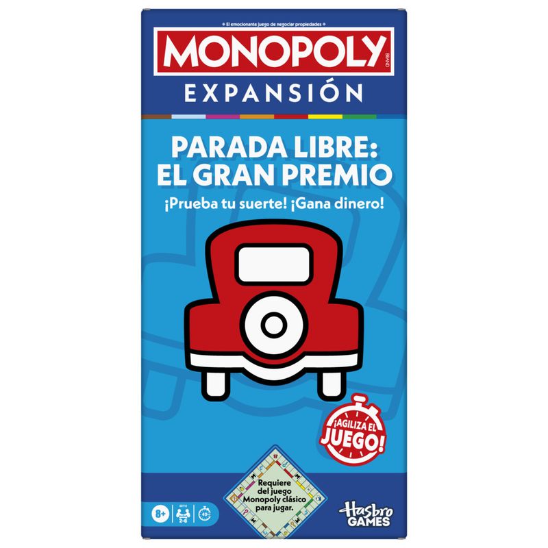 HASBRO GAMING - Juego Mesa Monopoly Expansión Gran Premio Parking Gratuito