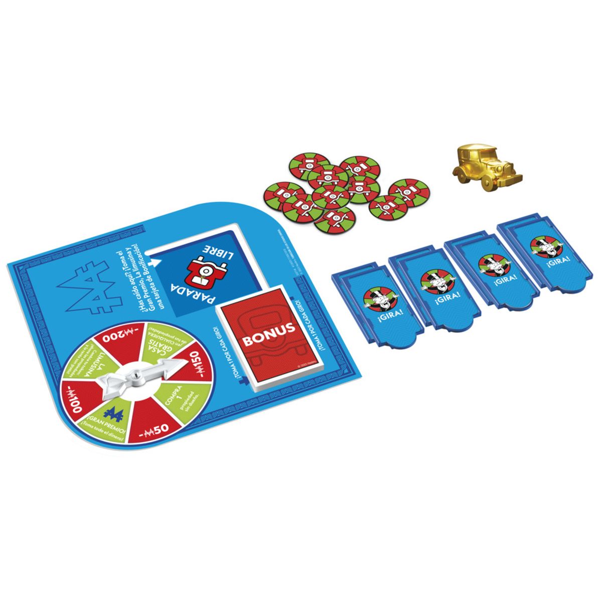 HASBRO GAMING - Juego Mesa Monopoly Expansión Gran Premio Parking Gratuito