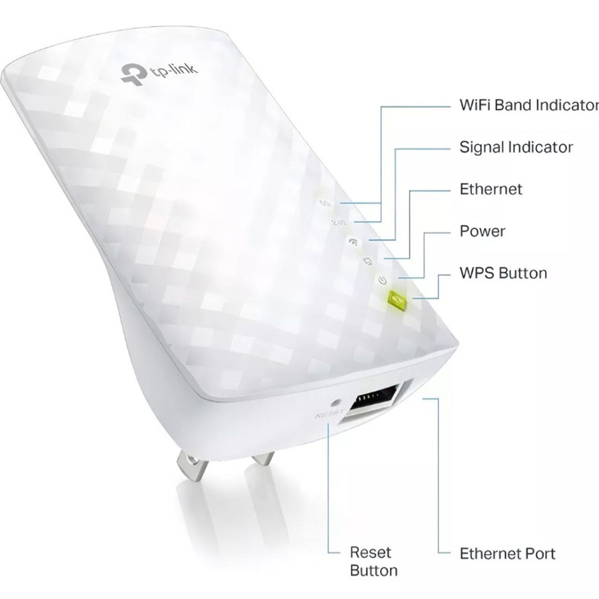 TP LINK - Repetidor Extensor De Rango Wifi Dual Band 5g Tp-link Ac750