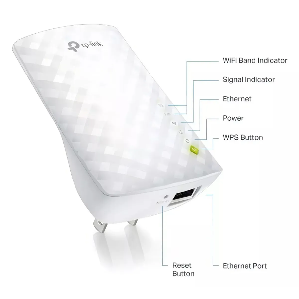 TP LINK - Repetidor Extensor De Rango Wifi Dual Band 5g Tp-link Ac750