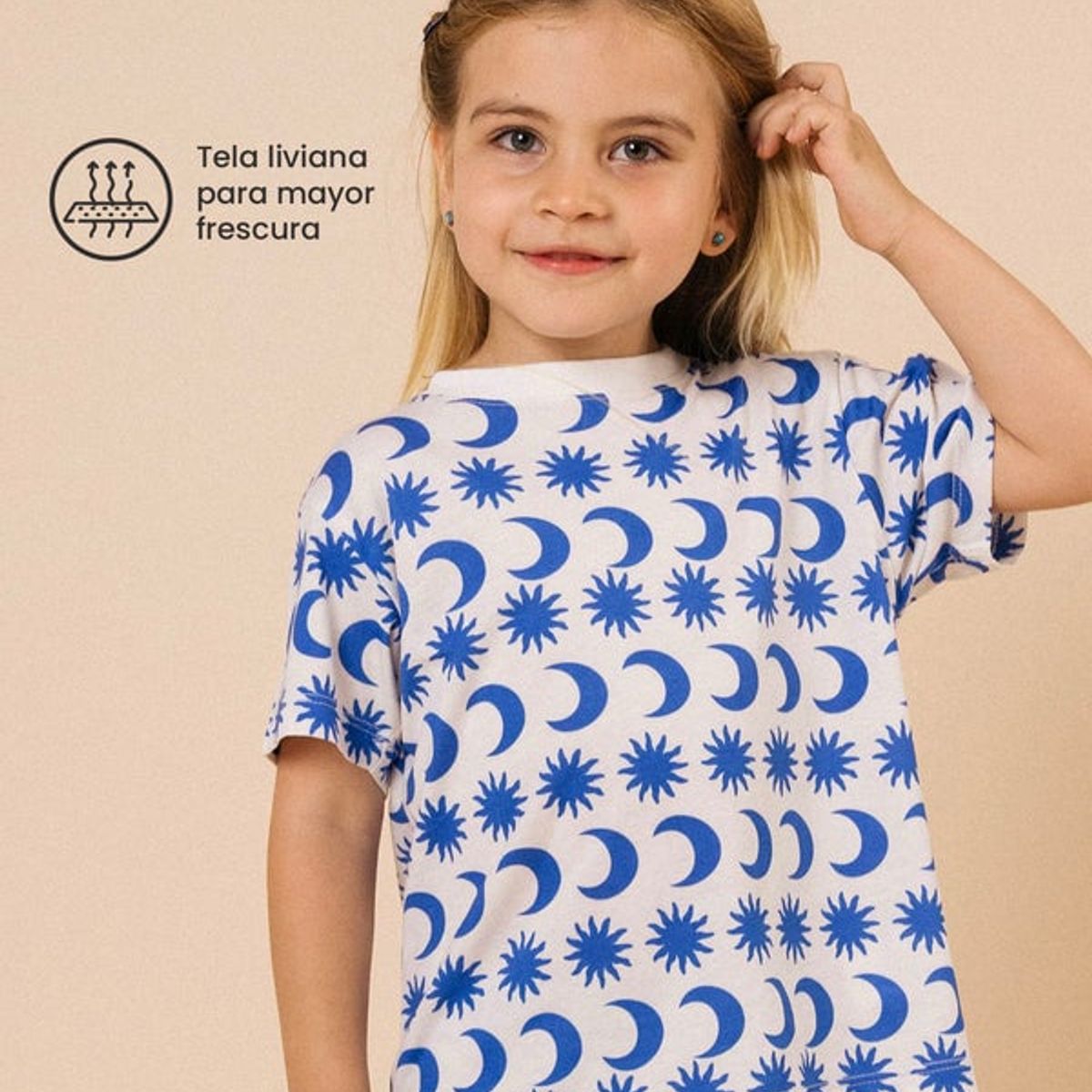 DOSOJOS - Camiseta unisex en 100% algodón peruano - Lunas