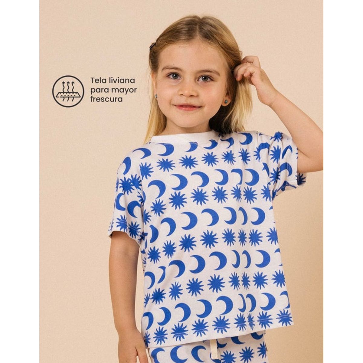 DOSOJOS - Camiseta unisex en 100% algodón peruano - Lunas
