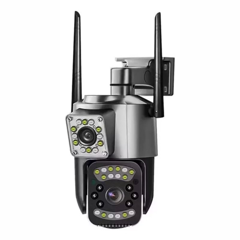 GENERICO - Camara De Seguridad Ptz Doble Lente Alta Definicion Exterior