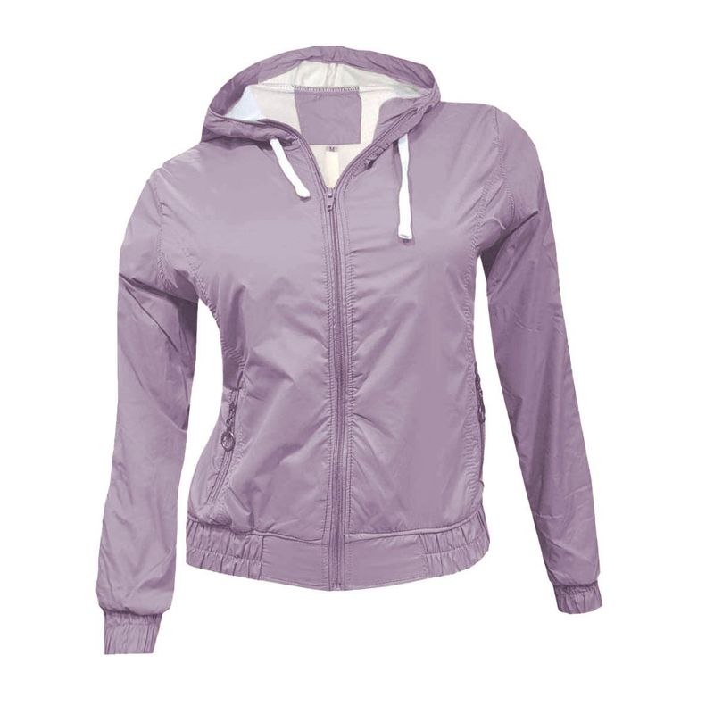 MODA EN CIRCUITO - Chaqueta impermeable Liviana Lila para Mujer