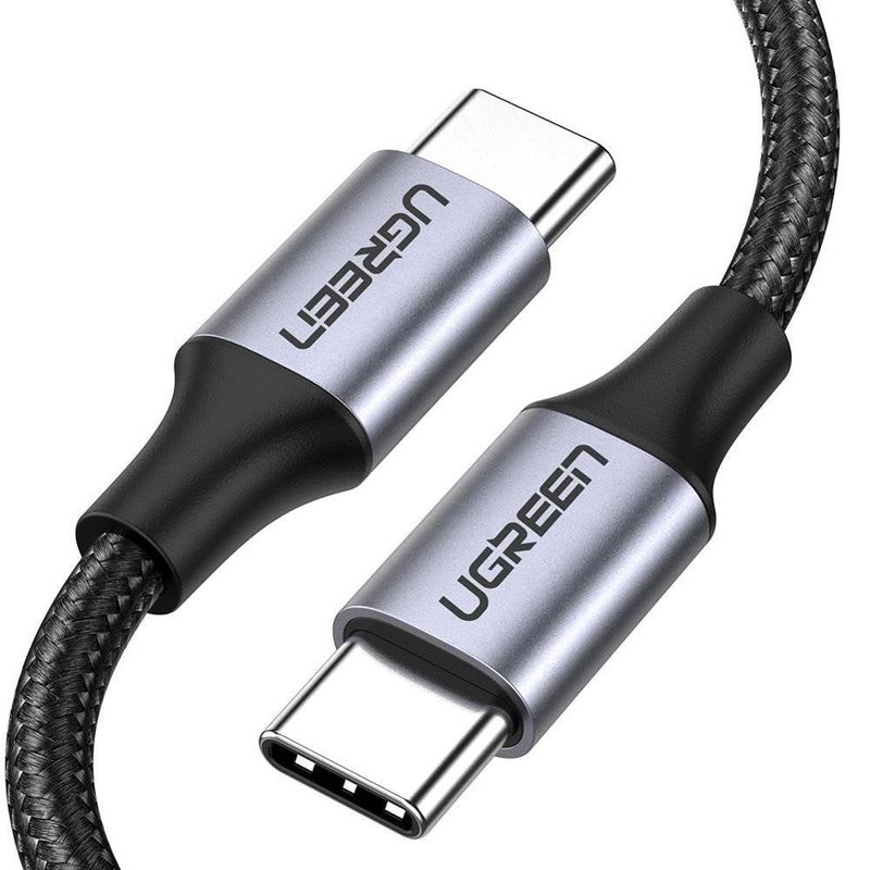 UGREEN - Cable Cargador UGREEN USB Tipo C Carga Rápida 60w 480 Mbps 1m