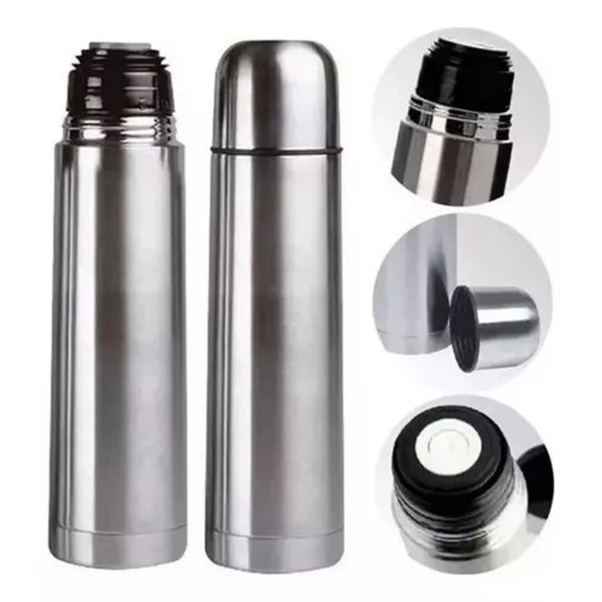 GENERICO - termo bala 500ml inoxidable