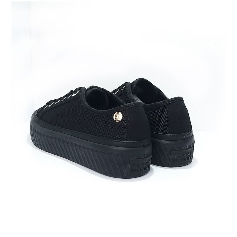 TOMMY HILFIGER - Tenis Moda DAMA TOMMY JEANS PLATFORM VULCANIZED SNEAKER FW0FW07156-BDS