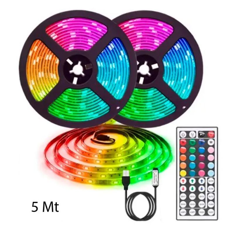 JALTECH - Cinta Luces Led Strip 60l 5mtr