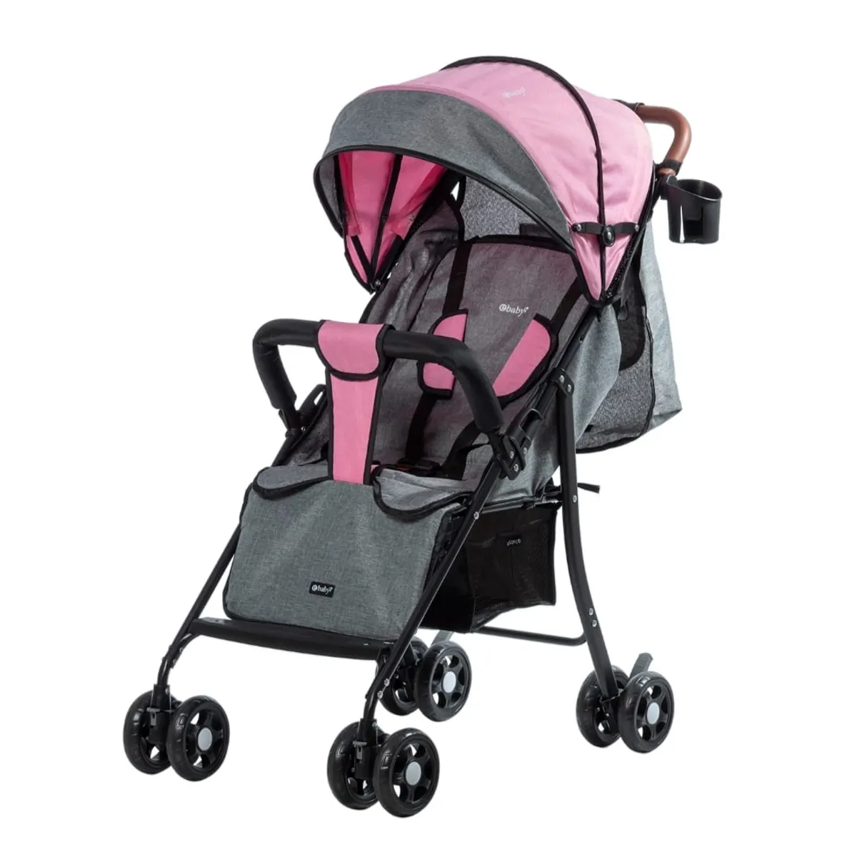GENERICO - Coche Paseador Para Bebe Con Cubre Pies Plegable Practico