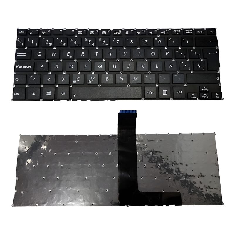 GENERICO - Teclado Repuesto Para Portatil Asus X200 F201e X200m F200la