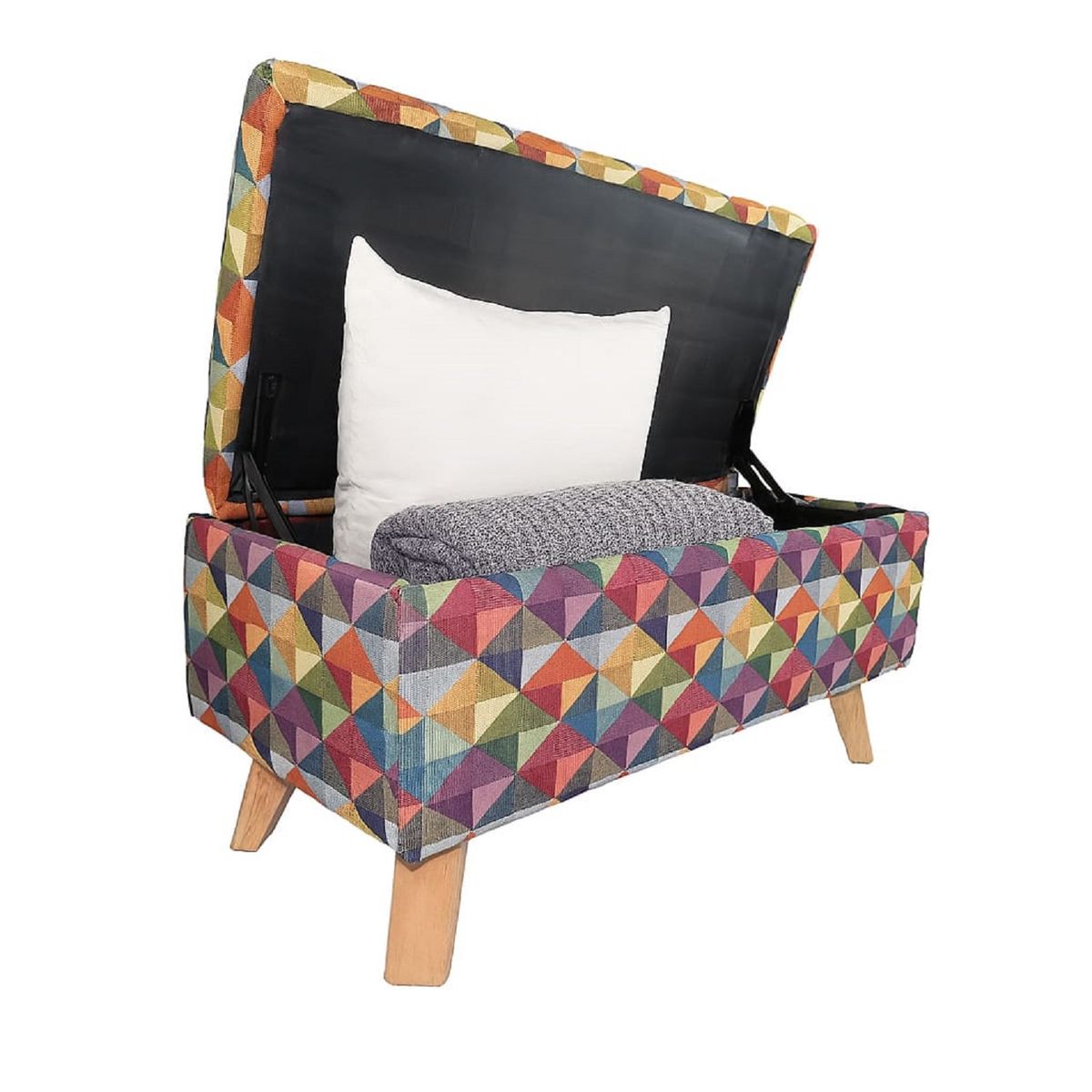 DKO DESIGN - Puff Baúl 40x42x82cm Colors