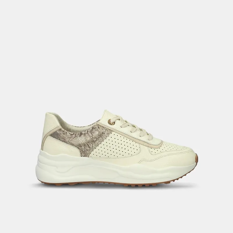 BATA - Tenis Para Mujer Bata Beige Jezrel