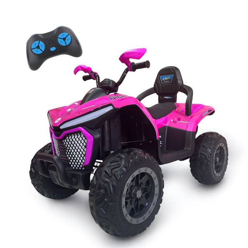BRITOCHET - Cuatrimoto Eléctrica Para Niños Montable REF PB-903 Fuscia