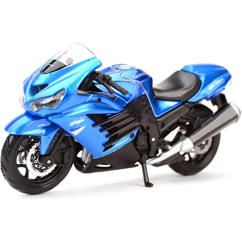 MAISTO - Moto Colección A Escala 118 Kawasaki Ninja Azul Maisto