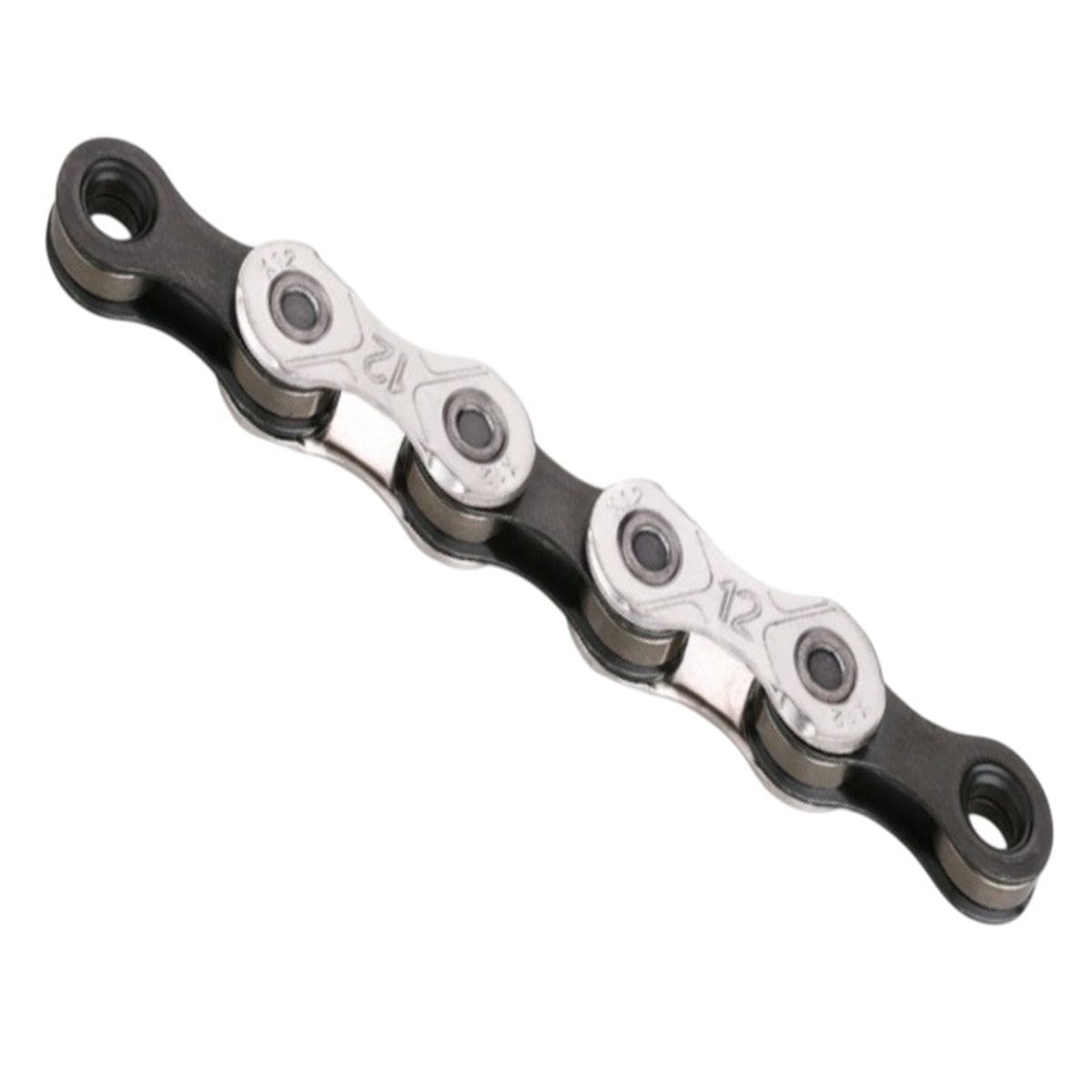 KMC - Cadenilla KMC X12 12 Velocidades Silver Negro