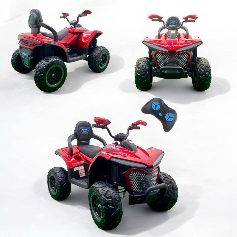 BRITOCHET - Cuatrimoto Eléctrica Para Niños Montable REF PB-903 Rojo