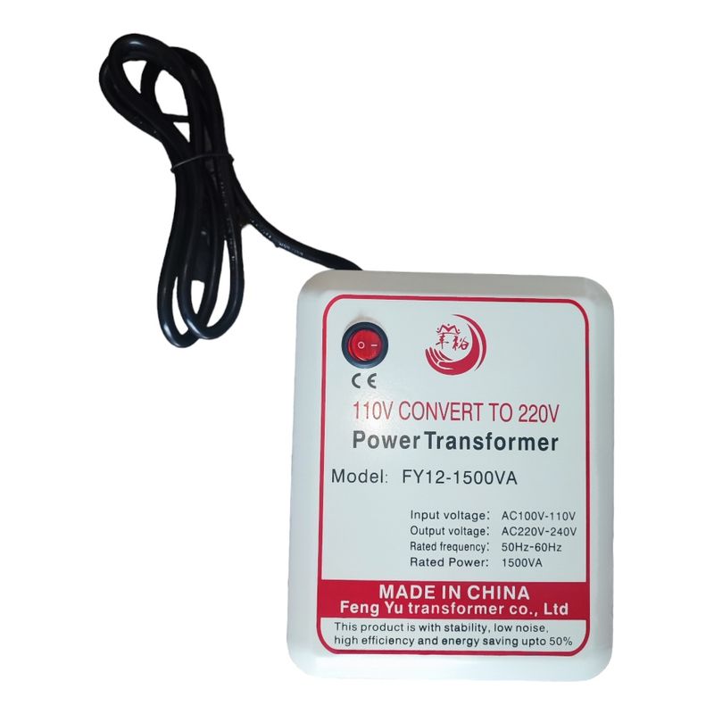 WEIFENG - Convertidor De Voltaje De 110v A 220v . De 1500 Va