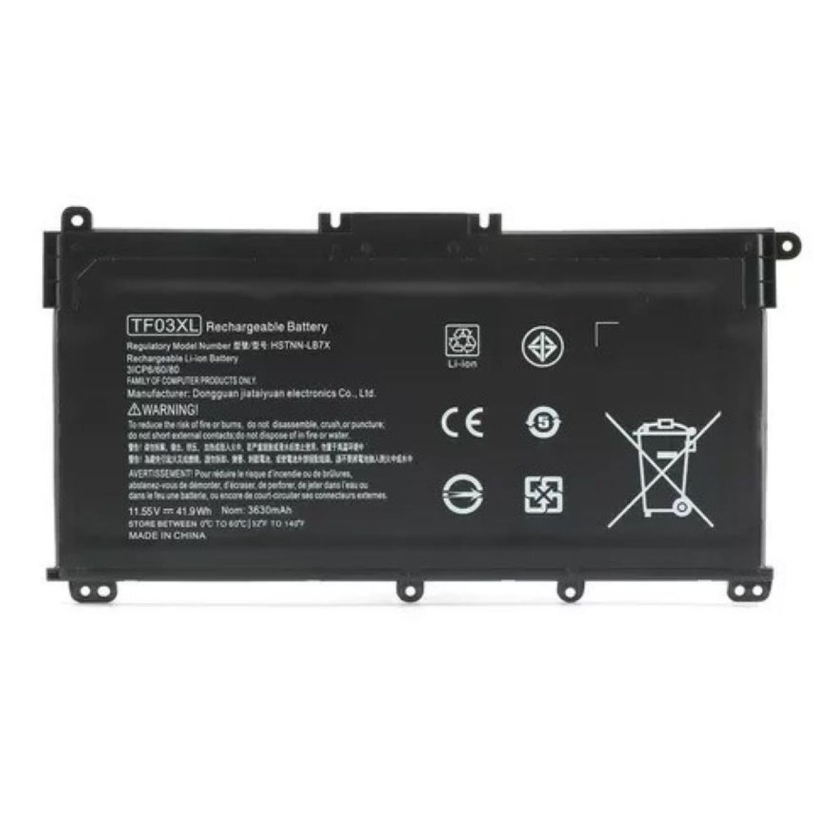 GENERICO - Batería Para Hp HT03XL