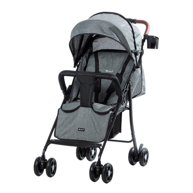 GENERICO - Coche Paseador Para Bebe Con Cubre Pies Plegable Practico