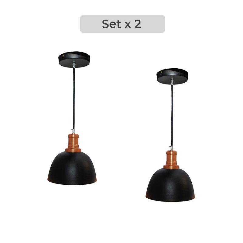 GENERICO - Set x2 Lámpara de Techo Lynett Imperial