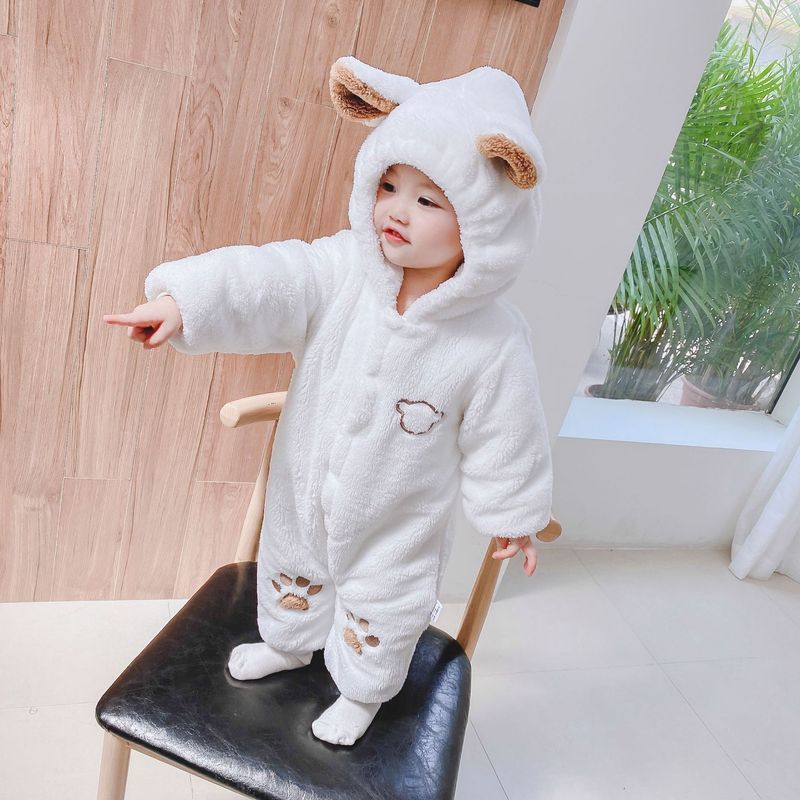 GENERICO - Pijama Térmica Enterizo Osito Talla 12 - 18 meses