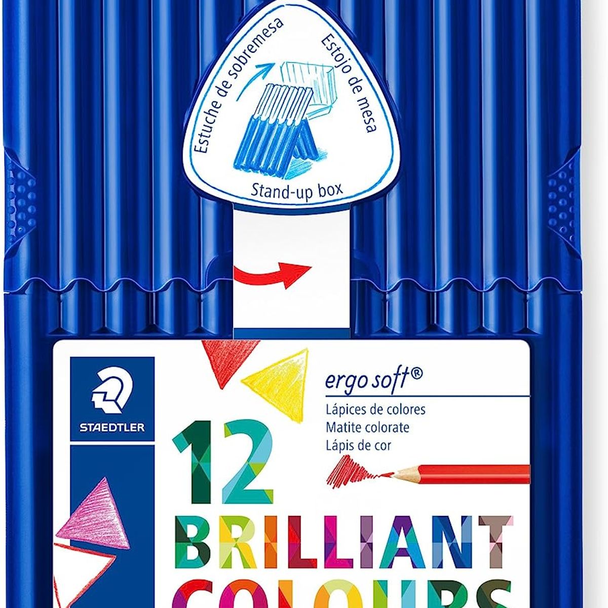 STAEDTLER - Colores Brillantes Ergo Soft X 12 Staedtler