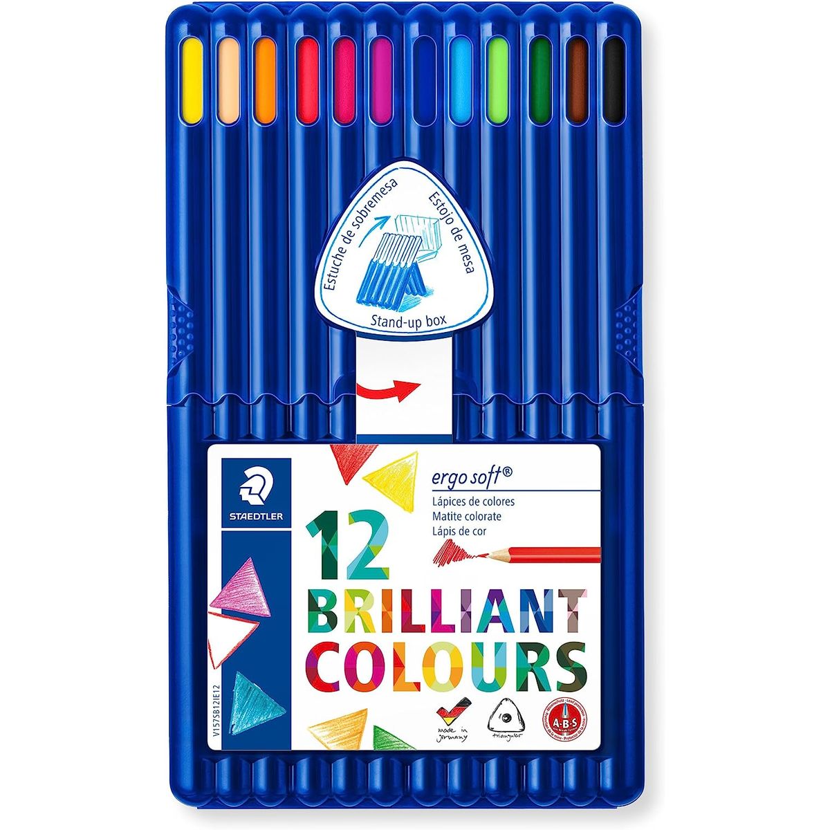 STAEDTLER - Colores Brillantes Ergo Soft X 12 Staedtler