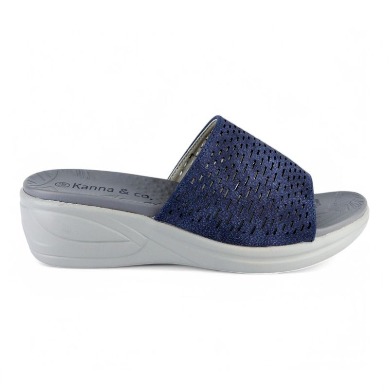 KANNA AND CO - Price Shoes Sandalia Moda Mujer 622776-308AZUL