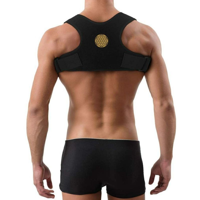 GENERICO - Corrector Espalda Postura Alivia Dolor Hombros Adaptable Unisex