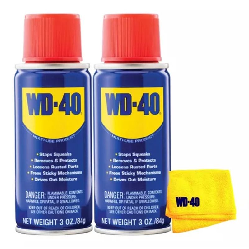 WD 40 - WD-40® Lubricante Multiusos 104ml - 85g - 3oz x2 Und