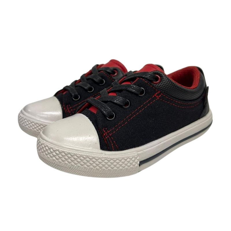 PUNKY KIDS - Tenis para niño Bob negro