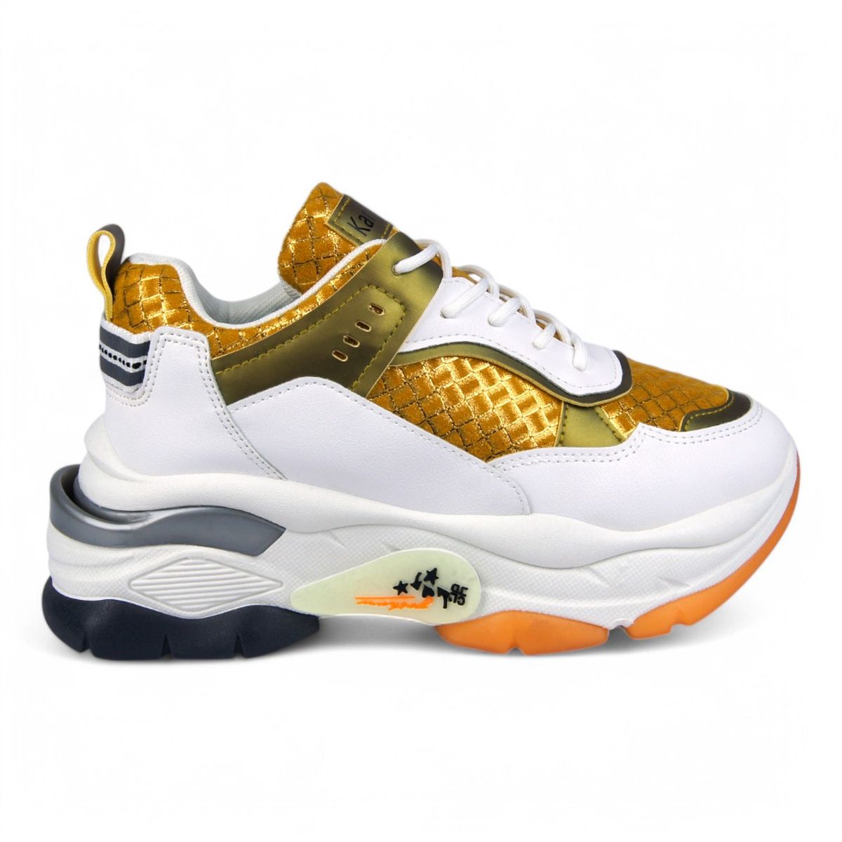 KANNA AND CO - Price Shoes Tenis Moda Mujer 622F4AMARILLO