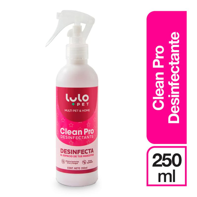 LULOPET - LuloPet Clean Pro Desinfectante Para Mascotas 250Ml