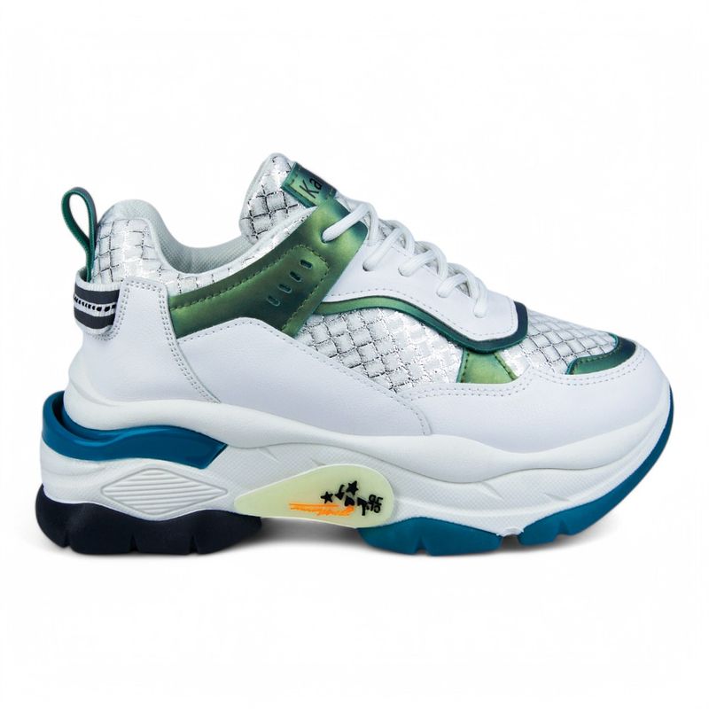 KANNA AND CO - Price Shoes Tenis Moda Mujer 622F4VERDE