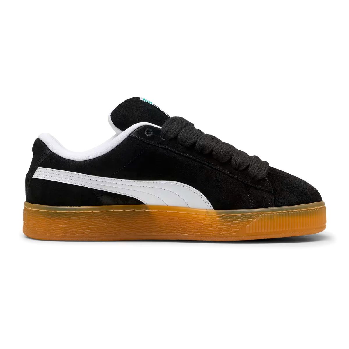 PUMA - Tenis Puma Negro Para Hombre Pm Ftw Suede Xl Dark Risk Black