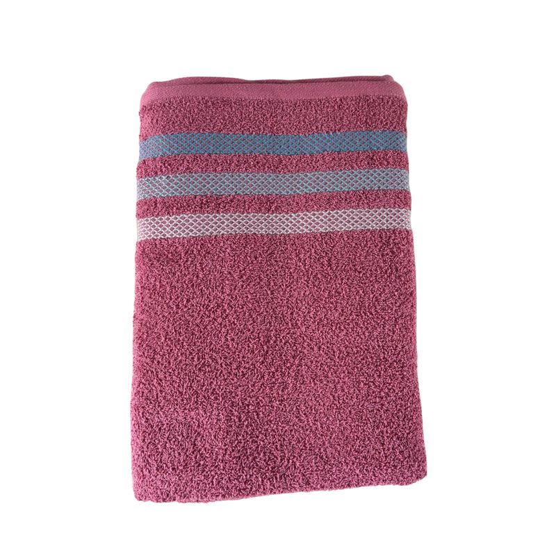GENERICO - Toallas De Cuerpo Pastell 375 Gramos Algodón 7x142 Rosado