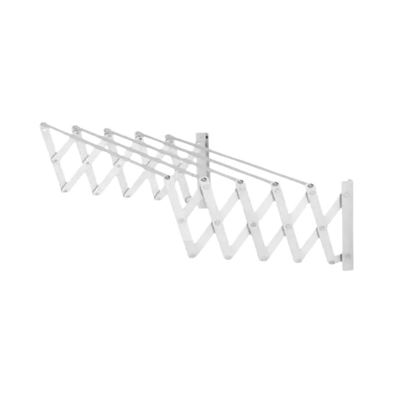 GENERICO - Tendedero De Ropa Plegable Para Pared Aluminio Multifuncion