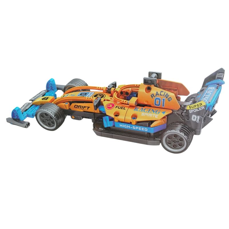 INFANTILES CAJUROMIX - En Bloque Súper Auto De Carreras Armables # 48011