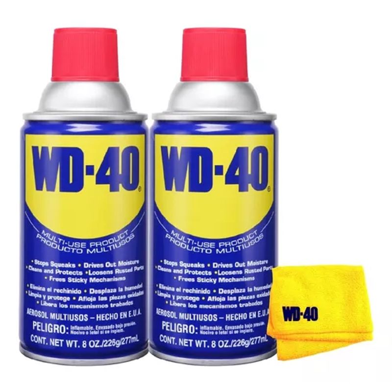 WD 40 - WD-40® Lubricante Multiusos 272ml - 226g - 8oz x2 Und