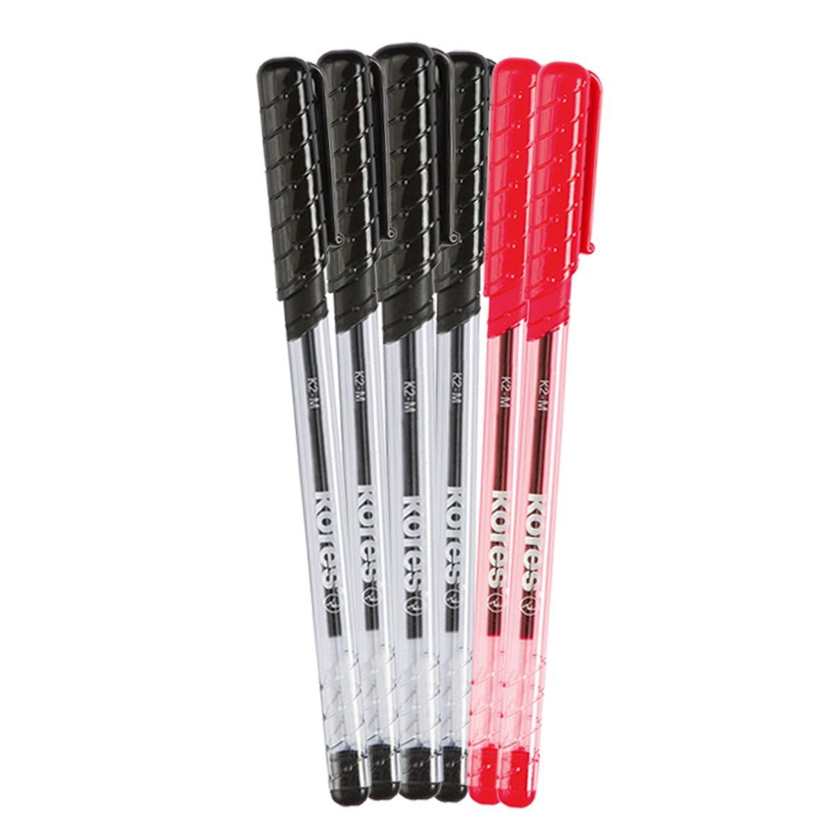 KORES - Bolígrafos K1 K-pen Blister X 6 Unidades.