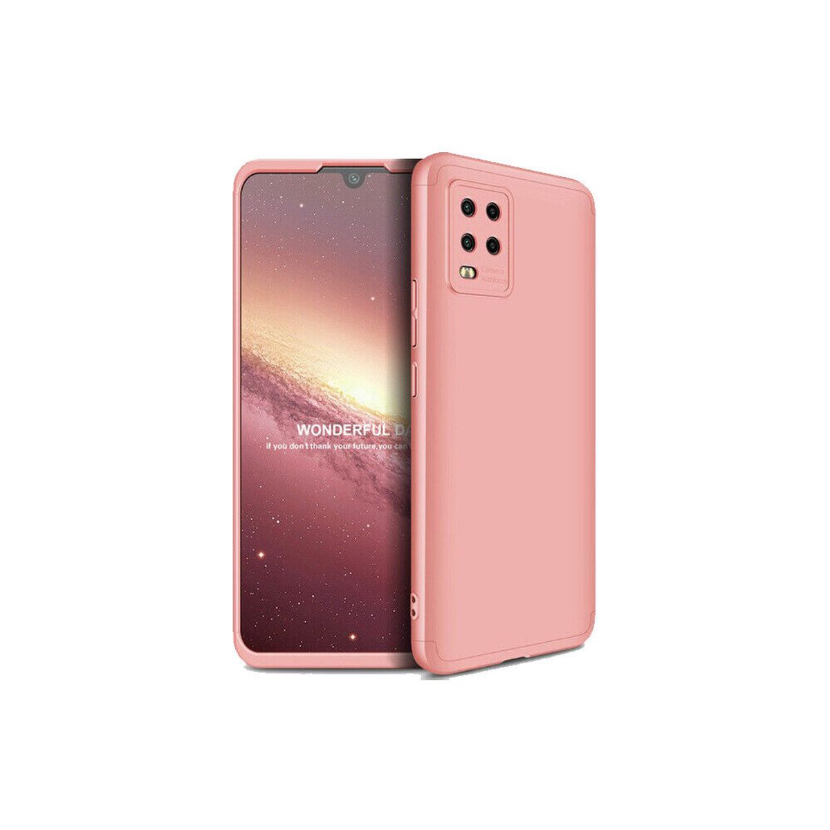 GENERICO - Funda Carcasa Estuche Protector Para Xiaomi mi 10 Lite Rosa