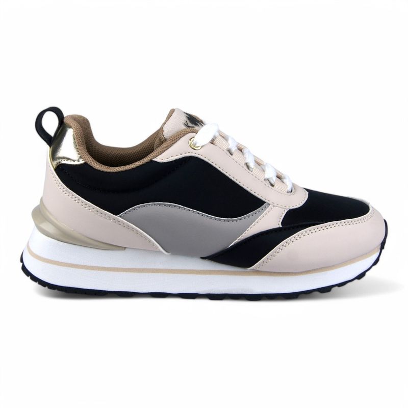 KANNA AND CO - Price Shoes Tenis Moda Mujer 6221212301ANEGRO