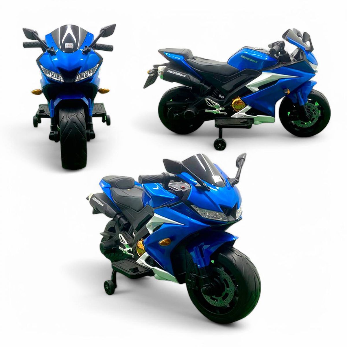 BRITOCHET - Moto Eléctrica Deportiva para Niños REF EB4 Azul