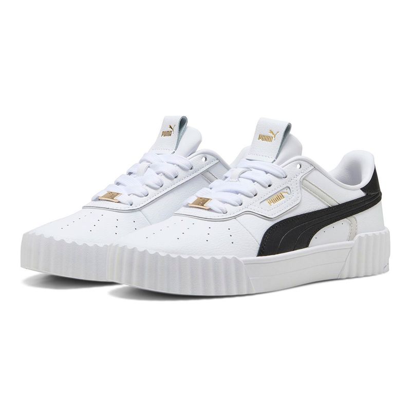PUMA - Tenis Zapatillas Marca Puma Carina 30 Blanco Original Mujer