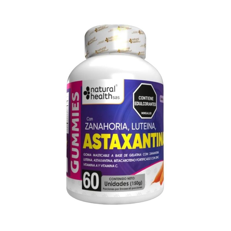 NATURAL ENERGY PRODUCTS - Astaxantina y Magnesio en Gomas