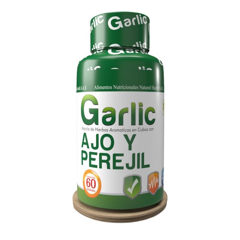 NATURAL ENERGY PRODUCTS - Garlic Ajo Y Perejil - Suplemento