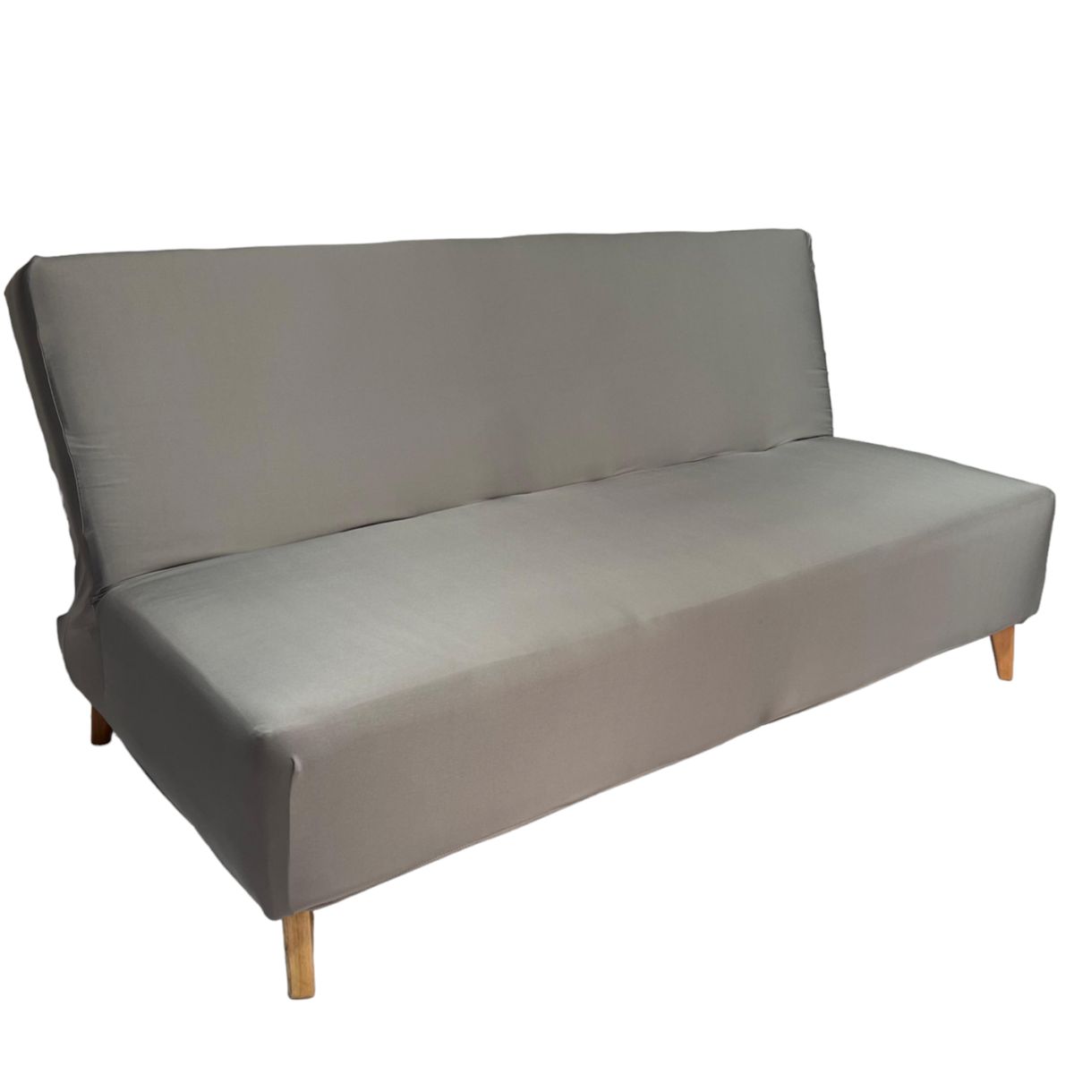 COLOMBIAN PRODUCTION - Forro Protector Talla M Para Sofá Sin Brazos Gris Tono Medio