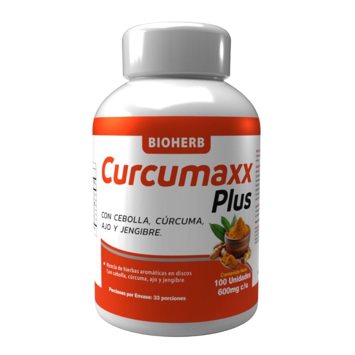 NATURAL ENERGY PRODUCTS - Cúrcuma Pura en Capsulas